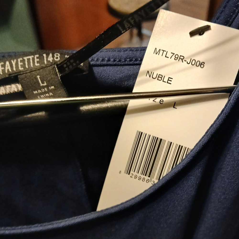 Women's Blue Top - Picture 2 of 2